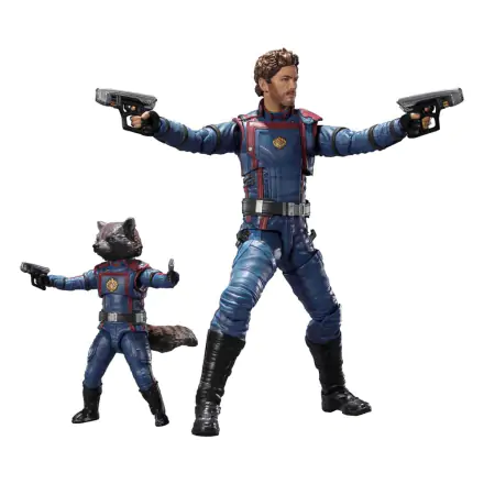 Guardians of the Galaxy 3 S.H. Figuarts Action Figures Star Lord & Rocket Raccoon 6-15 cm termékfotója