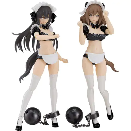 Guilty Princess Plastic Model Kit PLAMAX GP-07 Underwear Body Girl Ran & Jelly: Maid Ver. Set 16 cm termékfotója