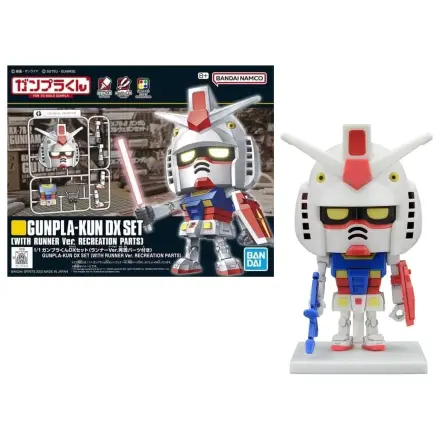 Gundam 1/1 Gunpla-Kun DX Set (with Runner ver.) Model Kit product photo
