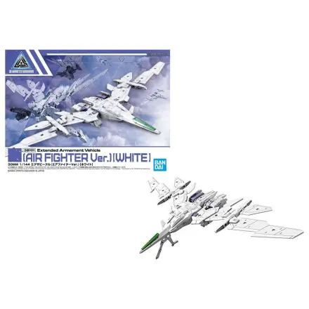 Gundam 30MM 1/144 Eva Vehicle Air Fighter White Model Kit product photo