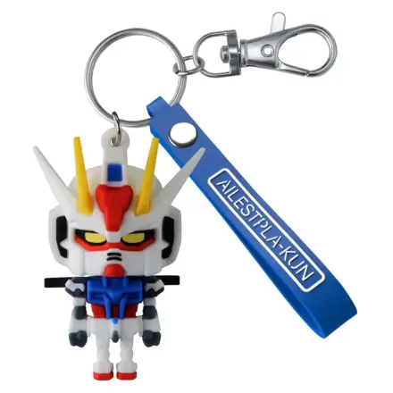 GUNDAM Aile STPLA-KUN 3D Rubber Mascot Keychain product photo