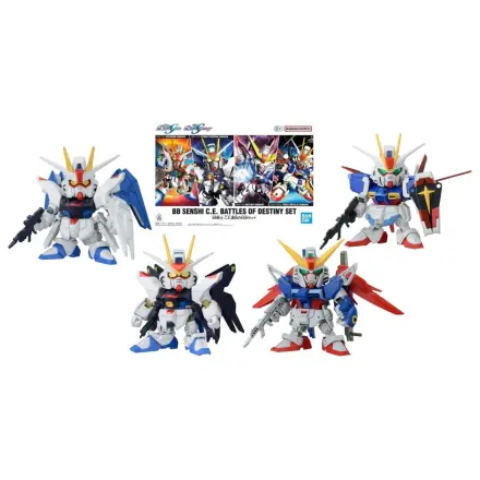 GUNDAM BB Senshi CE Battle of Destiny Set Model Kit product photo
