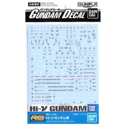 Gundam Decal 132 RG 1/144 Hi-v Gundam Model Kit product photo