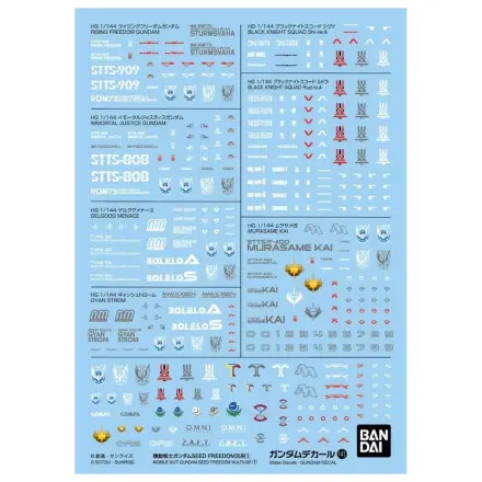 Gundam Decal 141 Gundam Seed Freedom Multiuse 1 Model Kit product photo