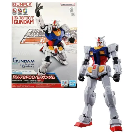 GUNDAM Entry Grade 1/144 RX-78F00/E Gundam Model Kit product photo