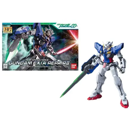 Gundam HG 1/144 00 GN-001RE II Gundam Exia Repair II Model Kit product photo