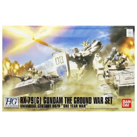 Gundam HGUC 1/144 RX-79(G) Gundam The Ground War Set product photo