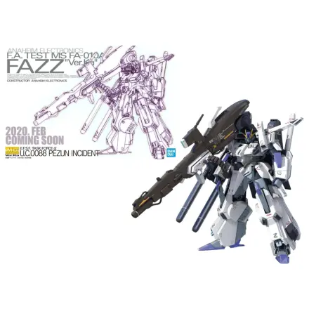 Gundam MG 1/100 FAZZ Ver.Ka FA-010 Model Kit product photo