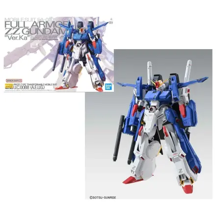 Gundam MG 1/100 Full Armor ZZ Gundam Ver. Ka Model Kit product photo
