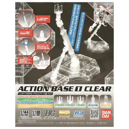 GUNDAM Model Kit ACTION BASE 1 CLEAR product photo