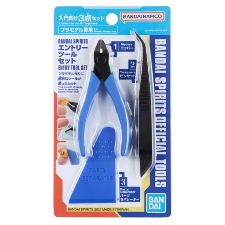 Gundam Nipper Bandai Spirits Entry Tool Set Model Kit product photo