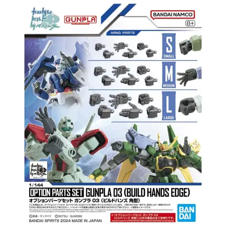 Gundam Option Parts Set Gunpla 3 (Build Hands Edge) Model Kit product photo
