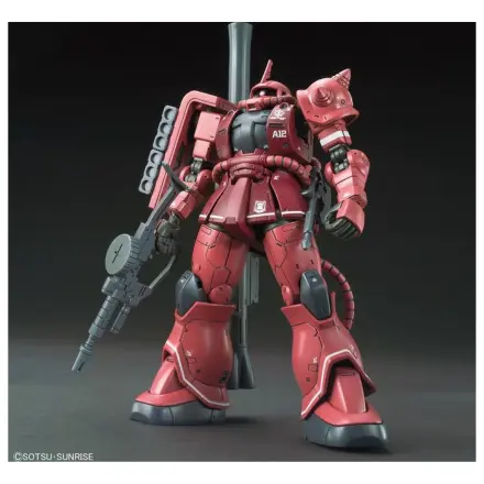 Gundam The Origin MS-06S Zaku II Char Aznable Red Comet Ver. Model kit Maqueta HG 1/144 product photo