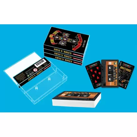 Guns N' Roses Playing Cards Cassette (PDQ) termékfotója