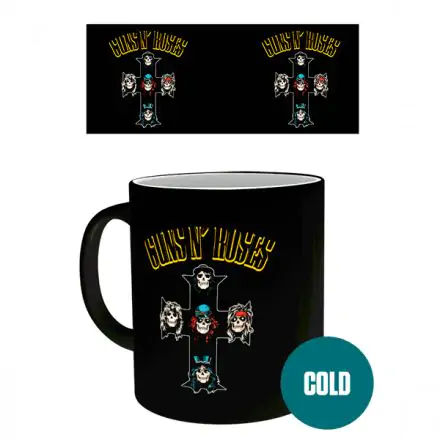 Guns N Roses Cross heat change mug product photo