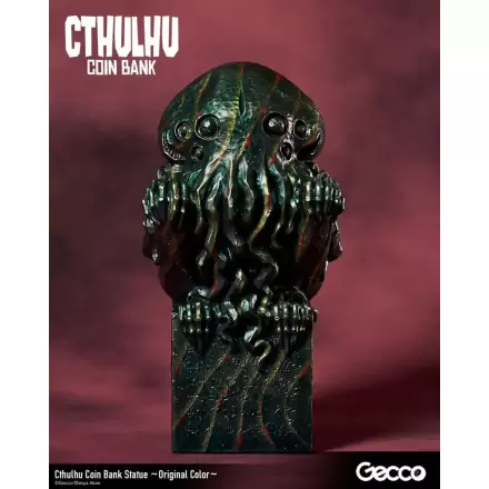 H.P. Lovecraft Cthulhu Mythos Coin Bank Statue Cthulhu (Original Color) 24 cm product photo