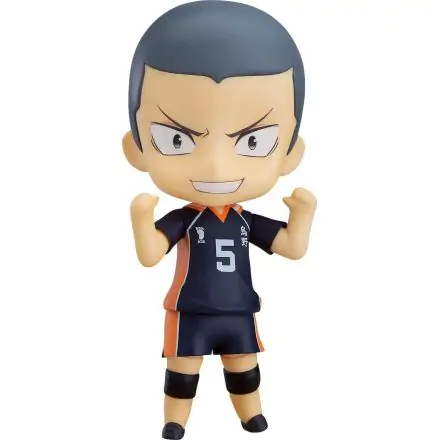 Haikyu!! Nendoroid Action Figure Ryunosuke Tanaka (re-run) 10 cm product photo