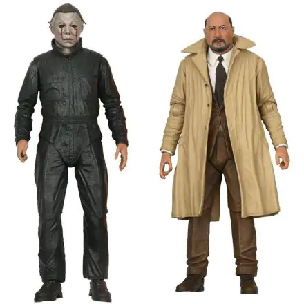 Halloween II Ultimate Action Figure 2-Pack Michael Myers & Dr Loomis 18 cm product photo