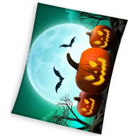 Halloween Moon Fleece Blanket product photo