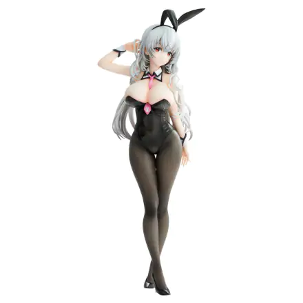 Haori Io Illustration PVC Statue White-haired Bunny 29 cm product photo