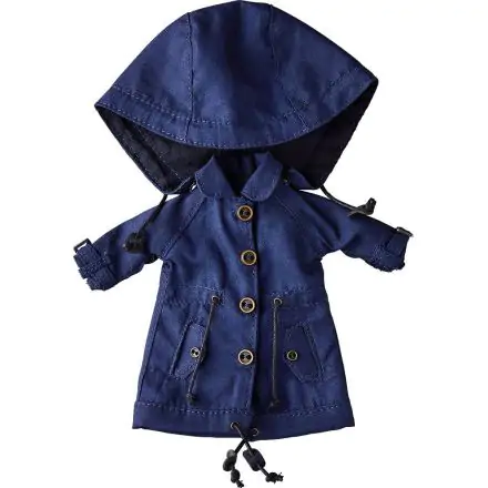Harmonia humming Optional Parts for Harmonia humming Dolls Special Outfit Series (Mod Coat/Navy) Designed by SILVER BUTTERFLY product photo