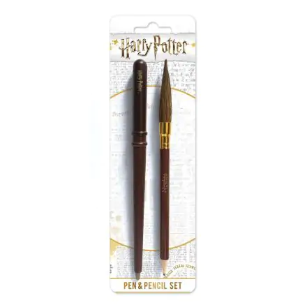 Harry Potter 2-Piece Stationery Set Wand & Broom termékfotója