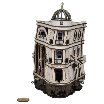 Harry Potter 3D Wooden Puzzle Gringotts Bank Marble Run product photo