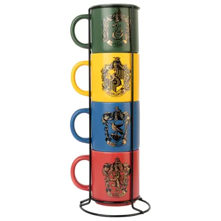 Harry Potter set of 4 mugs 300ml product photo