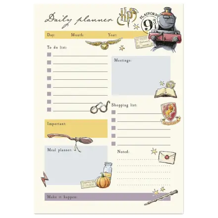 Harry Potter A5 daily planner product photo