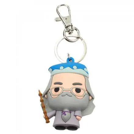 Harry Potter Albus Dumbledore rubber keychain product photo