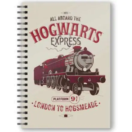 Harry Potter Notebook with 3D-Effect All Aboard the Hogwarts Express termékfotója