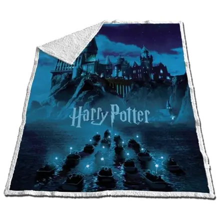 Harry Potter Arrival at Hogwarts Sherpa Blanket 130x170cm product photo
