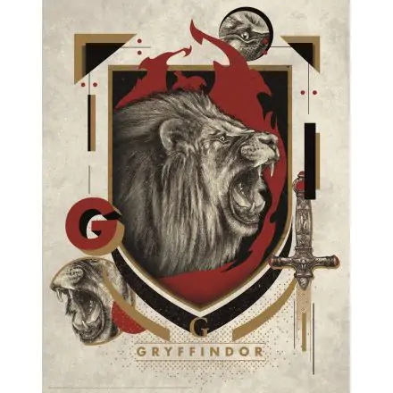 Harry Potter Art Print Gryffindor 36 x 28 cm product photo