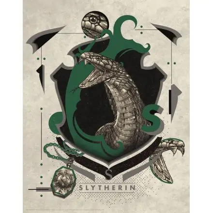 Harry Potter Art Print Slytherin 36 x 28 cm product photo