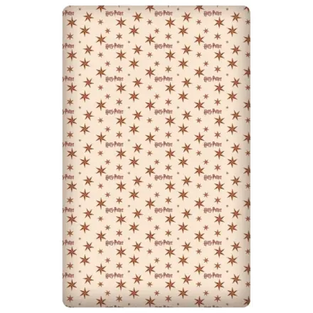 Harry Potter Beige Star Fitted Sheet 90x200 cm product photo
