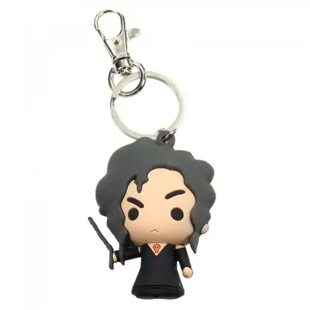 Harry Potter Bellatrix Lestrange rubber keychain product photo