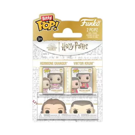 Harry Potter Bitty Funko POP! Vinyl Figure 2-Pack Hermione & Krum product photo