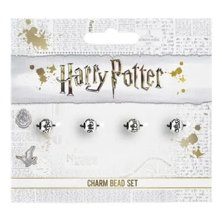 Harry Potter Charm Bead 4-Pack Spells (silver plated) product photo