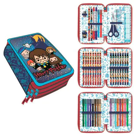 Harry Potter Chibi Giotto triple pencil case product photo
