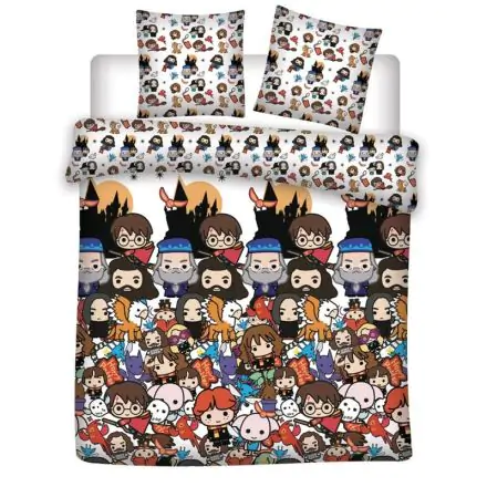 Harry Potter Chibi microfibre duvet cover bed 135cm product photo