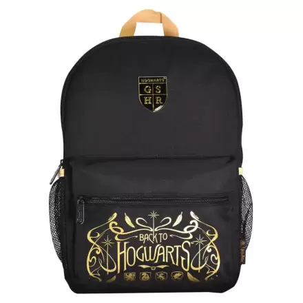 Harry Potter Core Backpack Black & Camel Hogwarts product photo