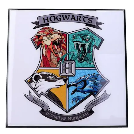Harry Potter Crystal Clear Picture Hogwarts Crest 32 x 32 cm product photo