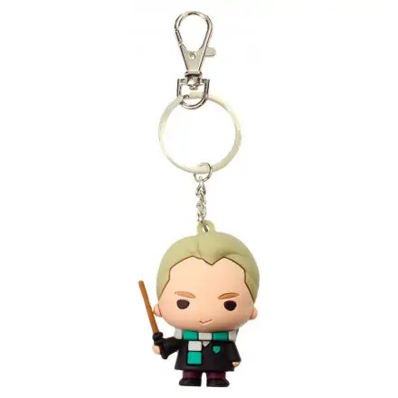 Harry Potter Draco Malfoy rubber keychain product photo