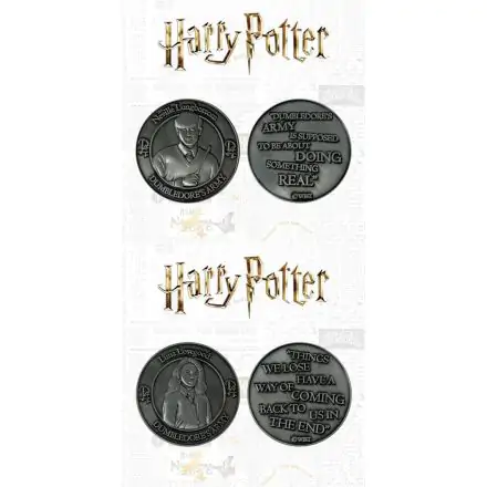 Harry Potter Collectable Coin 2-pack Dumbledore's Army: Neville & Luna Limited Edition product photo