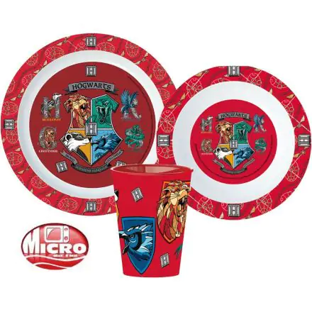 Harry Potter dinnerware set, micro plastic set product photo