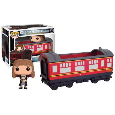 Harry Potter POP! Rides Vinyl Vehicle with Figure Hogwarts Express Traincar 1 & Hermione 12 cm product photo