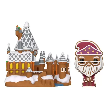 Harry Potter Funko POP! Town Vinyl Figure Dumbledore & Hogwarts 9 cm termékfotója