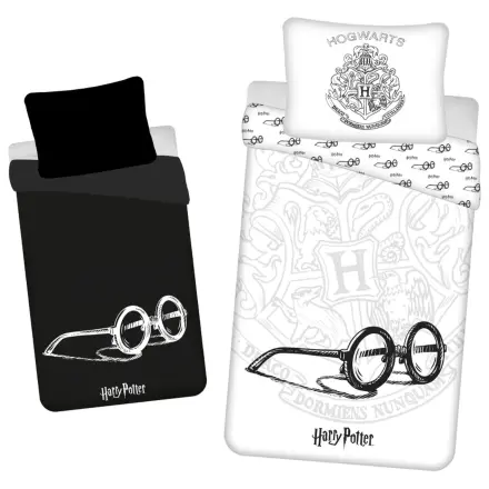 Harry Potter Glasses Glow in the Dark Duvet Cover product photo