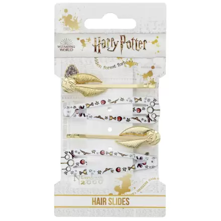 Harry Potter Golden Snitch pack 4 hair clip product photo