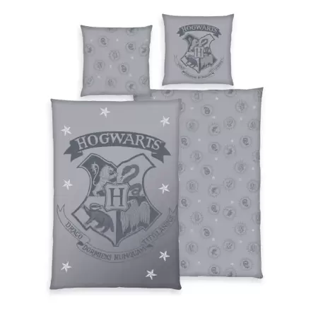 Harry Potter Duvet Set Grey 135 x 200 cm / 80 x 80 cm termékfotója